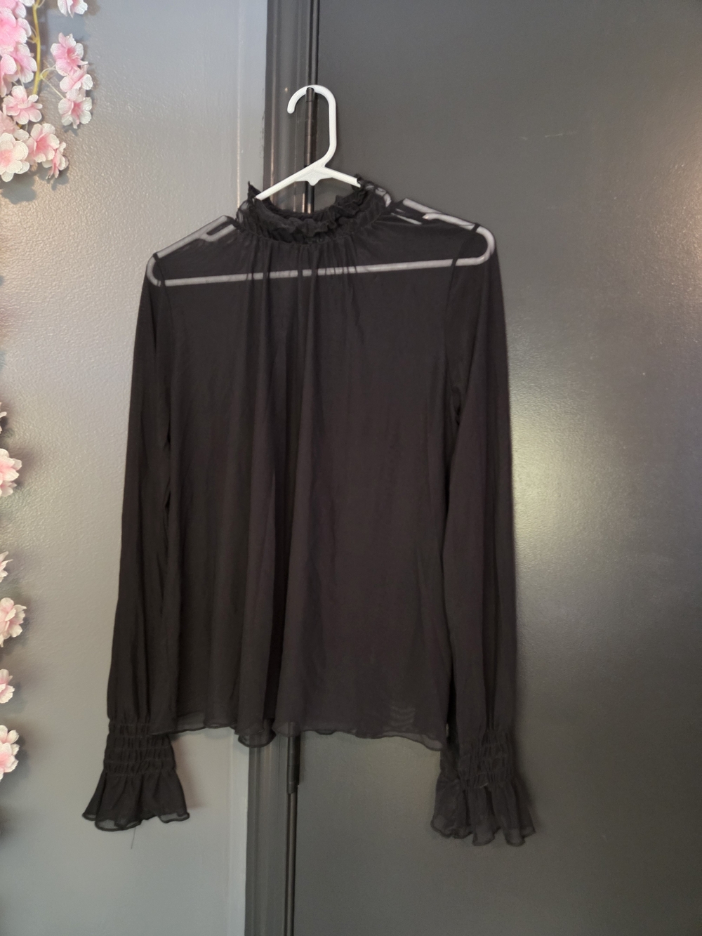 Andrea Mesh Long Sleeve Top - Picture 4 of 6
